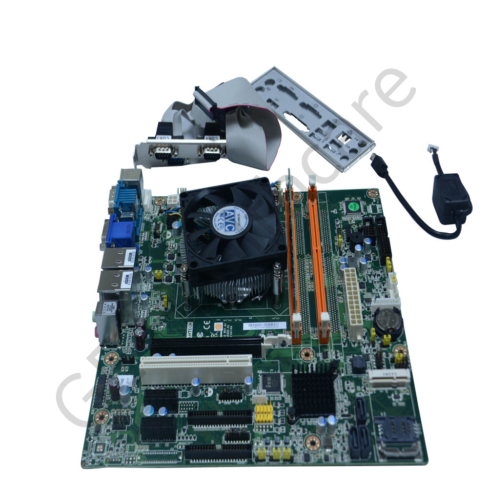 ASSY MB MICROATX W CPU 4GB SDRAM 10XRS232