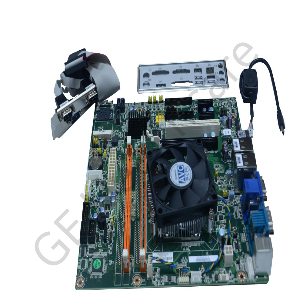 ASSY MB MICROATX W CPU 4GB SDRAM 10XRS232