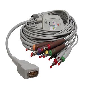 ECG VALUE CABLE 10 LEAD CABLE/LDWR AHA ECG VALUE CABLE 10 LEAD CABLE/LDWR AHA