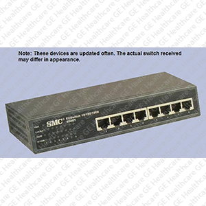 Ethernet Switch with power supply and power cord.