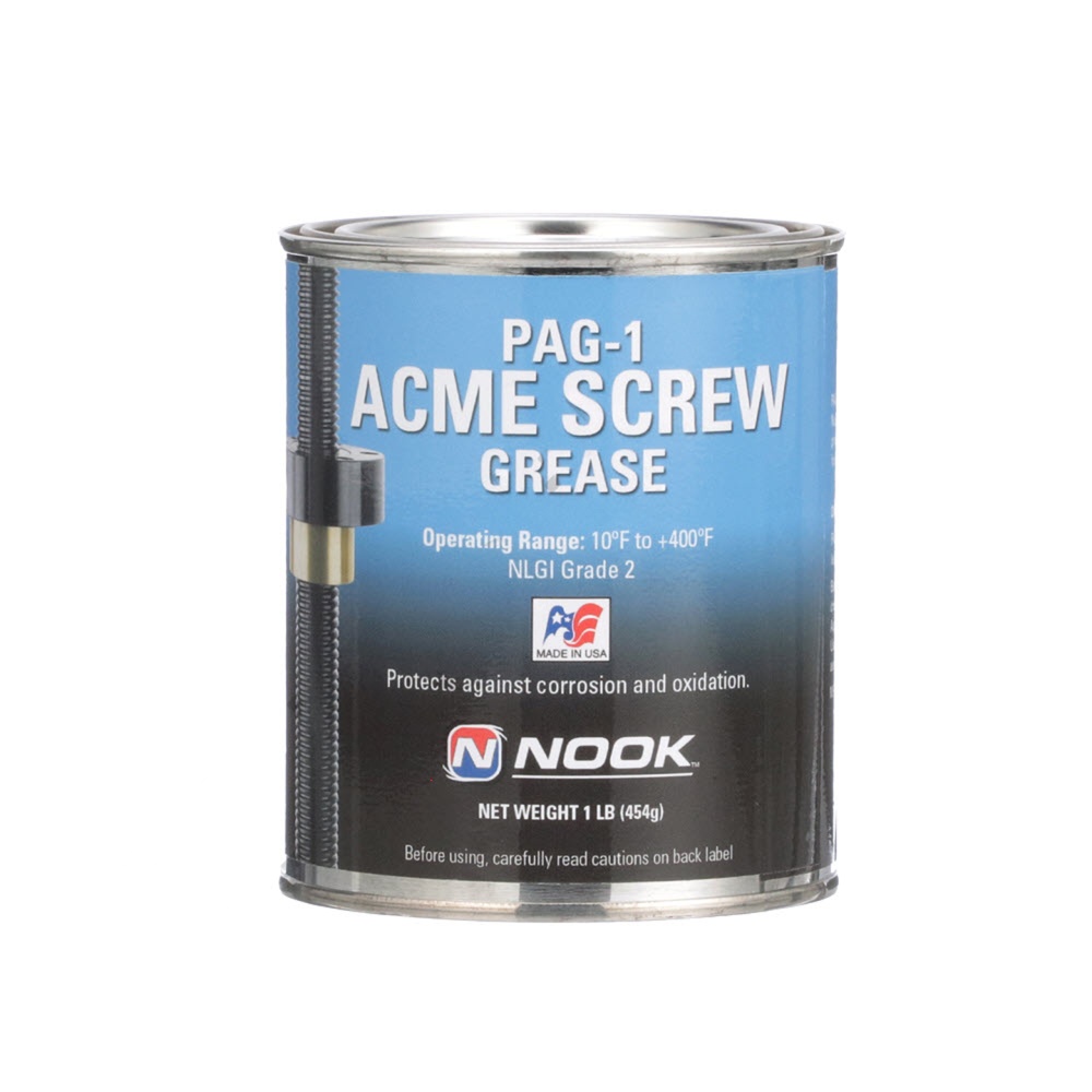 Lubricant-PAG-1 Lead Screw, 1lbs can, Nook NLU-1001 Lubricant-PAG-1 Lead Screw, 1lbs can, Nook NLU-1001