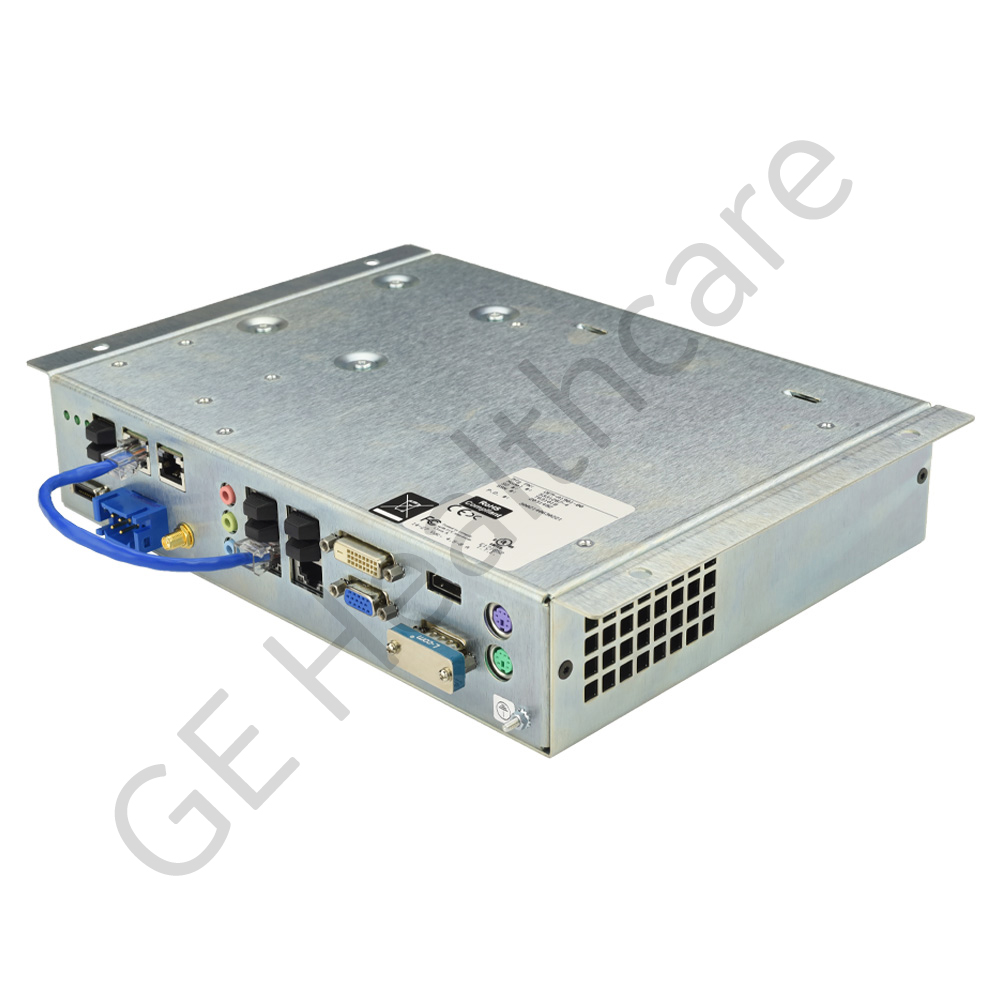 Single Board Computer for X-Ray Mobile with six USB ports, two 1000Mbps Ethernet ports, LVDS display output, Atheros 802.11n miniPCI card.