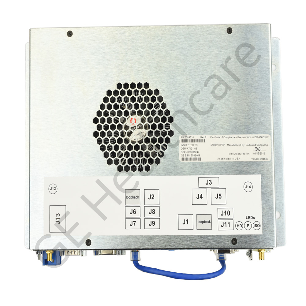 Single Board Computer for X-Ray Mobile with six USB ports, four 1000Mbps Ethernet ports, LVDS display output, Compex WLE200NX-compatible 802.11n miniPCI card