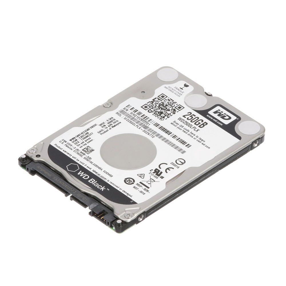 250GB 2.5inch HDD SATA Interface FRU 250GB 2.5inch HDD SATA Interface FRU