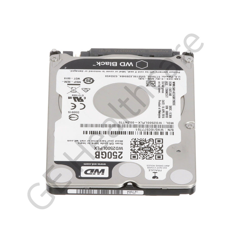 250GB 2.5inch HDD SATA Interface FRU