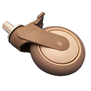 PART, CASTER DUAL LOCK LGE STEM, Machined PART, CASTER DUAL LOCK LGE STEM, Machined