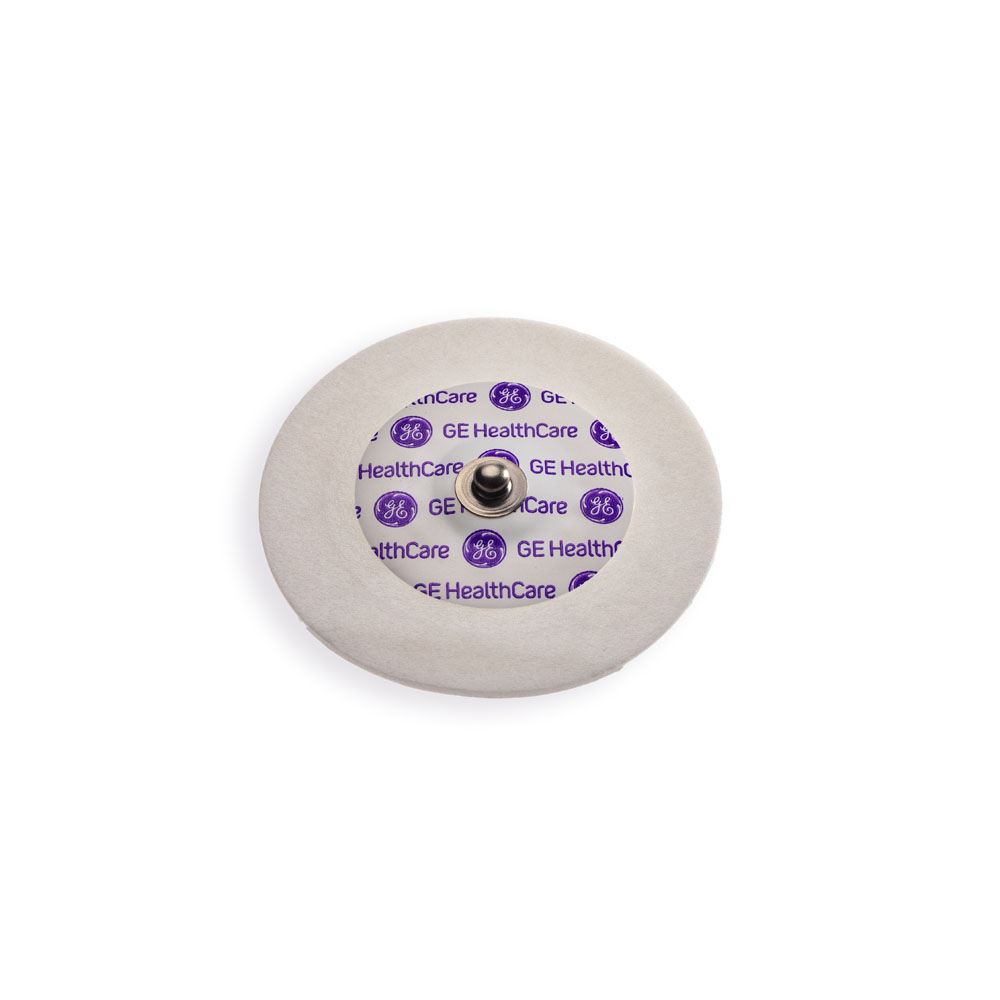 ECG Snap Electrode, Foam Round Wet Gel,1200/Box