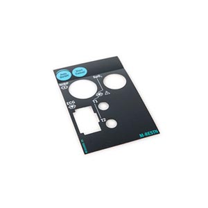 M 1016981 Front Panel Sticker, M-RESTN, EN, Spare M 1016981 Front Panel Sticker, M-RESTN, EN, Spare