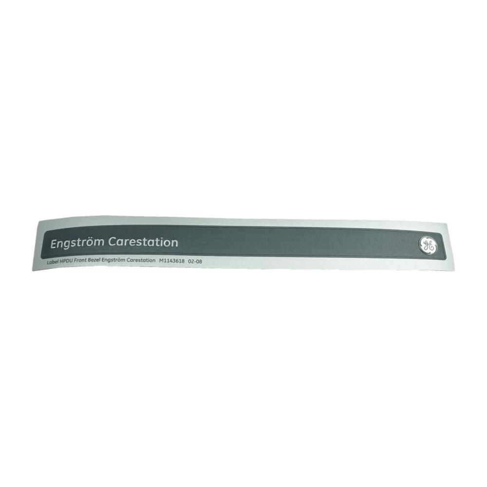 STICKER, LABEL HPDU FRONT BEZEL ENGSTROM CARESTATION STICKER, LABEL HPDU FRONT BEZEL ENGSTROM CARESTATION