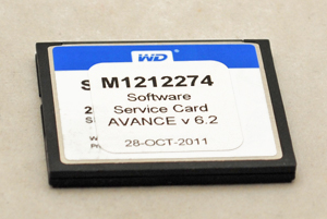 ASSY-MSN, Software Avance Service Card 6.20, Spare part - Make